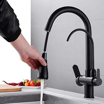 خروجی سه حالته شیر شاوری آشپزخانه