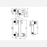 «شیر توالت قابل تنظیم برای راحتی و بهداشت»