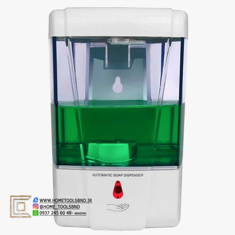 جا مایع اتوماتیک چشمی هوشمند با سنسور مادونقرمز برای شستشوی بدون تماس