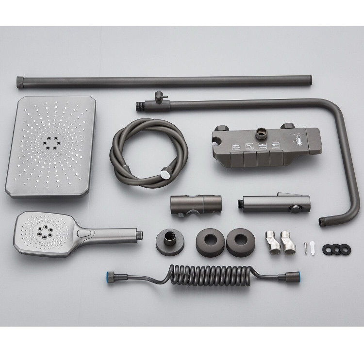 تصویر ست کامل دوش هوا دیائو در حمام لوکس