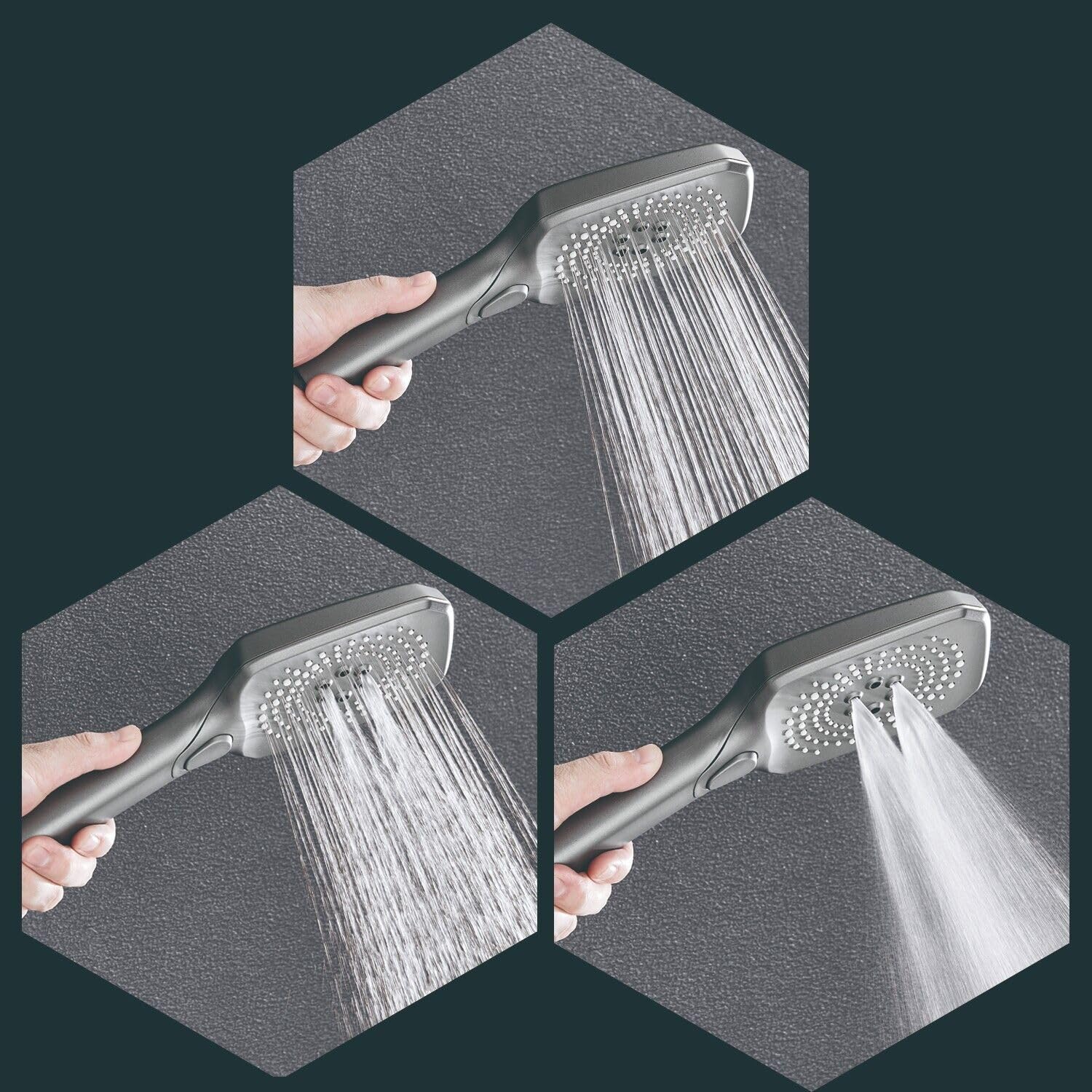 دوش پیانویی طرح لاکچری با آب نرم و آرامش‌بخش