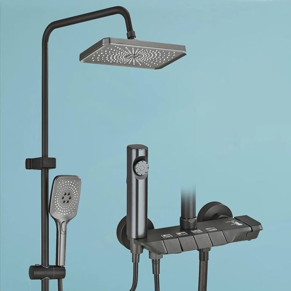 سر دوش تخت پیانویی با پاشش یکدست آب