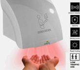 Hand dryer 1800W HuaDiao با سنسور چشمی