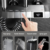 تصویر دوش پیانویی با طراحی شیک