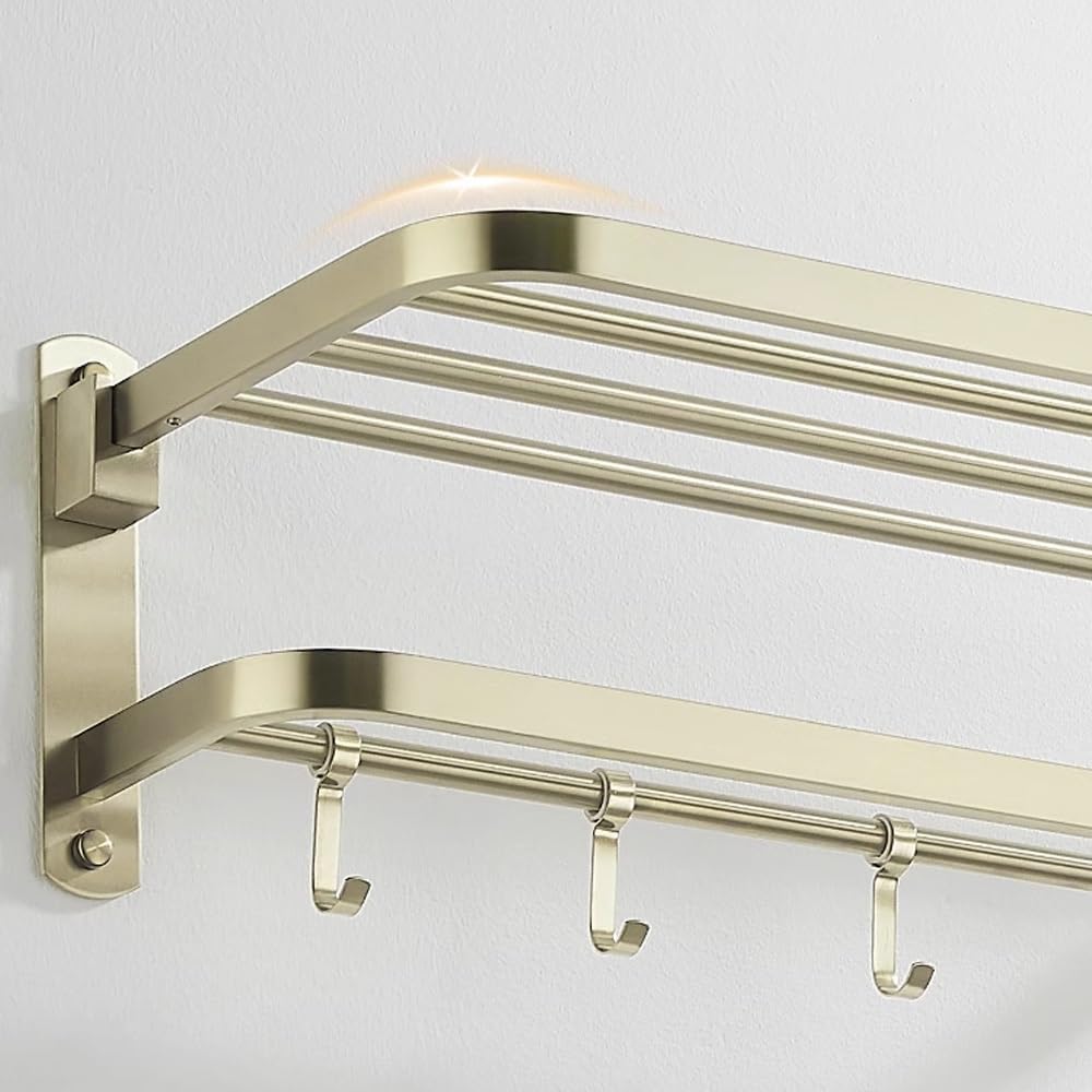 پک کامل دوش پیانویی همراه جا‌حوله استیل برای دکور حمام