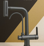 ست شیرآلات استیل با آبکاری نیکل‑کروم