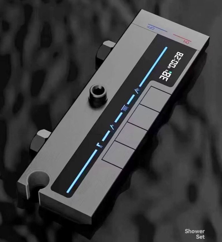 نمایشگر دیجیتال دمای آب دوش حمام SAN MARINO