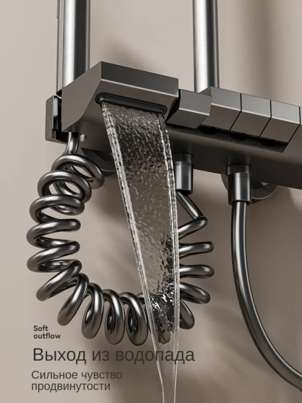 دوش حمام دیجیتال با پاشش یکنواخت و فشار عالی