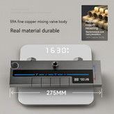 دوش حمام هوشمند SAN MARINO مدل C4119 با نمایشگر دیجیتال دما