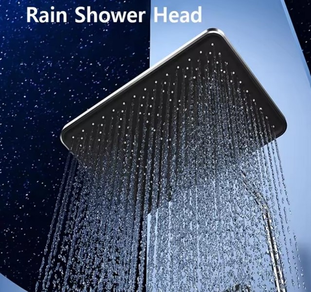 دوش پیانویی حرفه‌ای مناسب حمام مدرن ریزش آب خفن