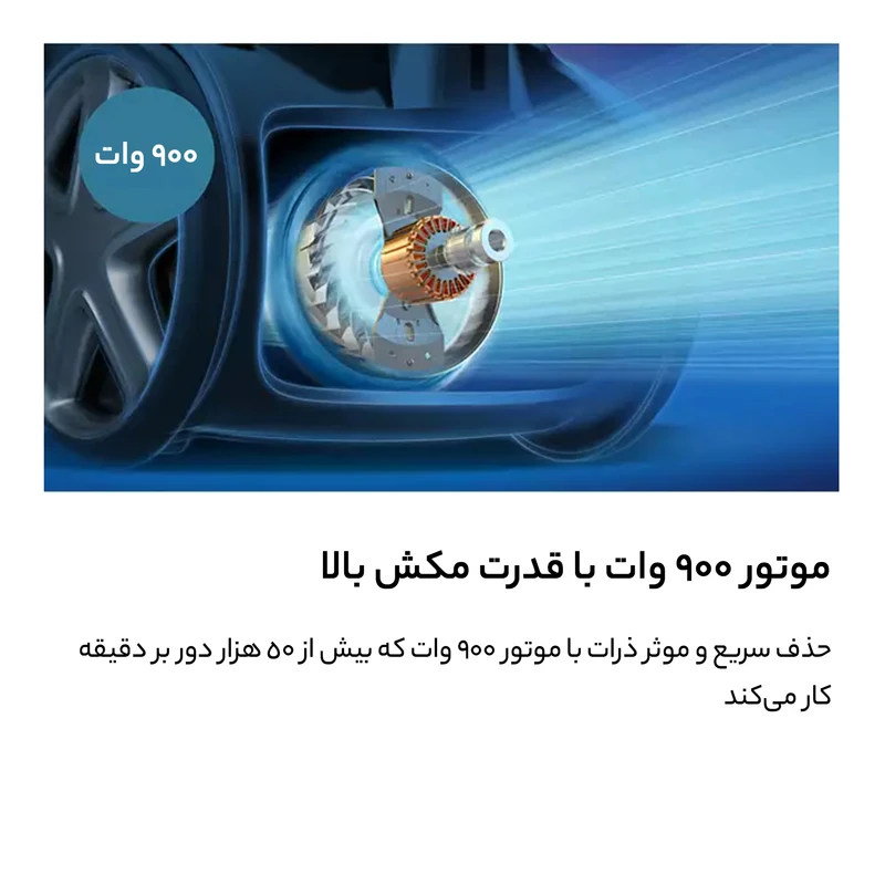 عکس خروجی هوای پاک با فیلتر HEPA13 در XD8052