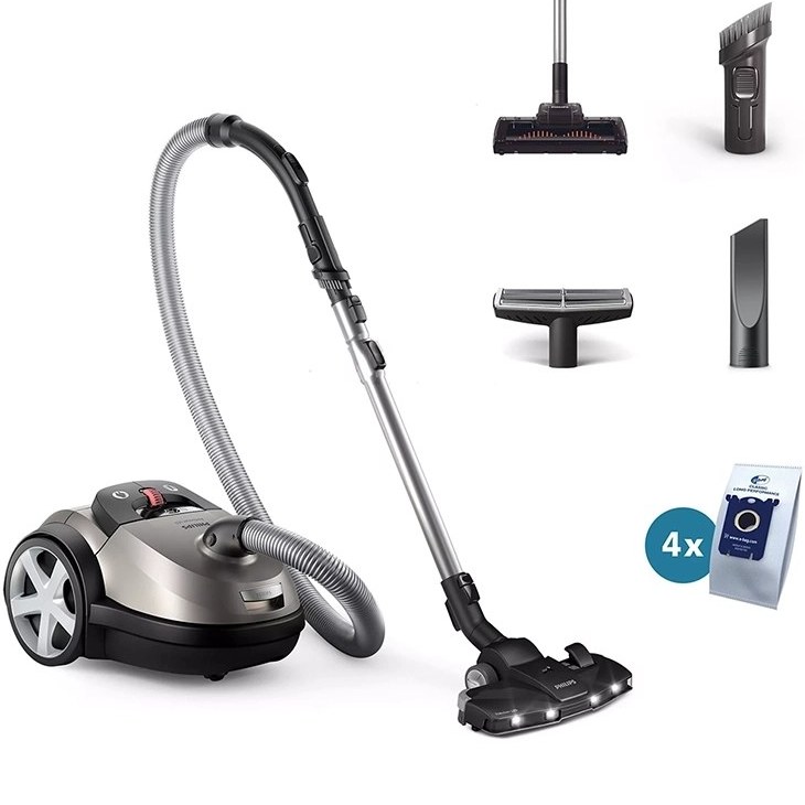 نمای کامل جاروبرقی فیلیپس مدل XD8052