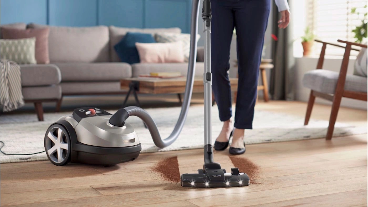 نمای دستگیره ارگونومیک جاروبرقی Philips