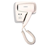 مقاومت سشوار دیواری SafeDry در برابر رطوبت حمام (استاندارد IPX4)