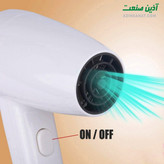 مقاومت سشوار دیواری SafeDry در برابر رطوبت حمام (استاندارد IPX4)