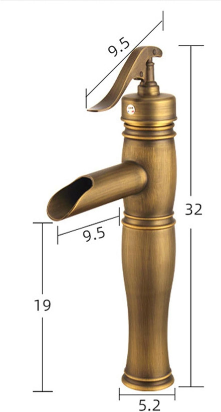 مشخصات فنی و متریال ساخت شیر روشویی مدل بامبو