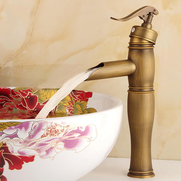 زاویه خروج آب نرم و آبشاری شیر BambooFaucet