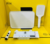 پنل دوش پیانویی والنسیا با نمایشگر دمای دیجیتال LED