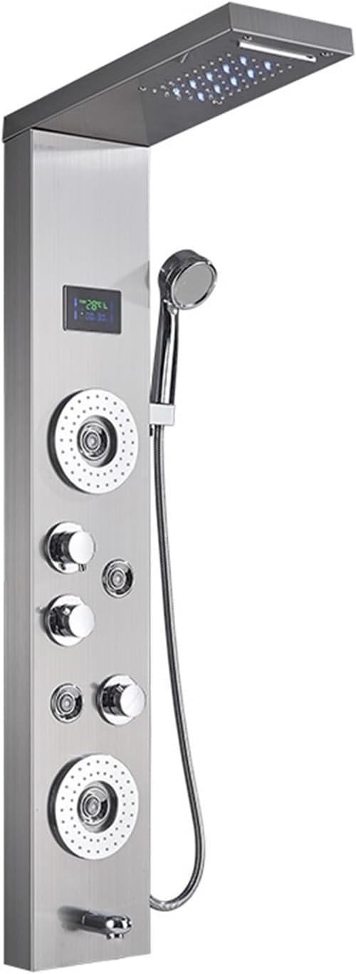 پنل دوش هوشمند PING با نمایشگر دیجیتال دما و زمان