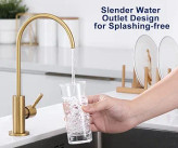 شیر آب تصفیه رومیزی با طراحی مدرن و مینیمال