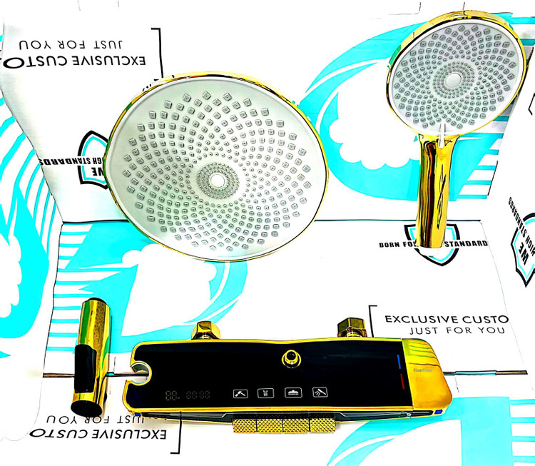ساختار داخلی و سیستم اختلاط ترموستاتیک دوش دیجیتال