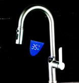 شیر ظرفشویی دیکالان شاوری با نمایشگر دیجیتال دما