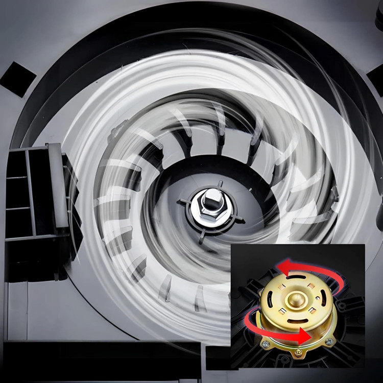 موتور پرسرعت و کممصرف دست خشککن استیل Hyshin