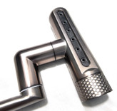 شیر روشویی ۳۶۰ درجه Huadiao رنگ دودی با ۶ حالت پاشش آب