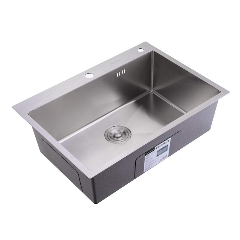 بهترین قیمت سینک ظرفشویی تک لگن ۶۰x۴۵ Huadiao با گارانتی ۷ روزه