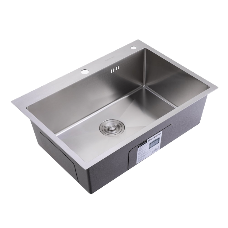 بهترین قیمت سینک ظرفشویی تک لگن ۶۰x۴۵ Huadiao با گارانتی ۷ روزه