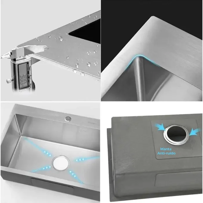 پدهای صداگیر زیر لگن سینک هوادیائو برای کاهش نویز