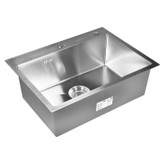 سینک تک لگن ۴۰x۴۰ هوادیائو استیل ضد زنگ SUS 304