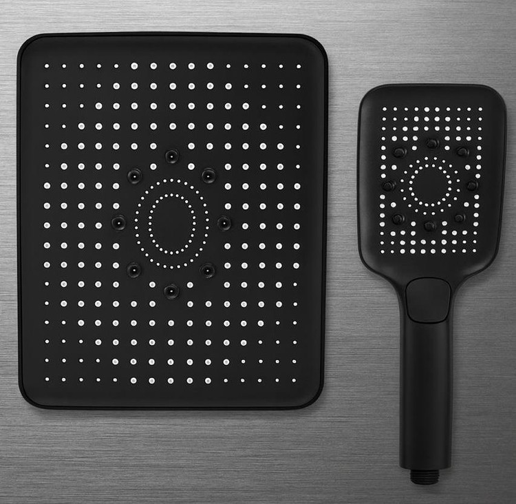 دوش حمام پرفشار با فناوری بوستر برای افزایش جریان آب