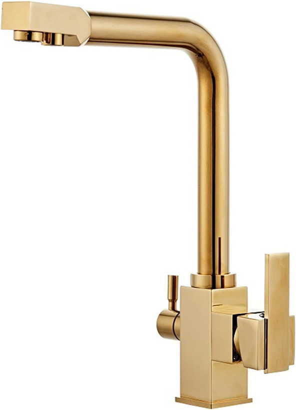 شیر آشپزخانه مدرن Hyshin با خروجی جداگانه آب تصفیه در داخل ساختار اصلی