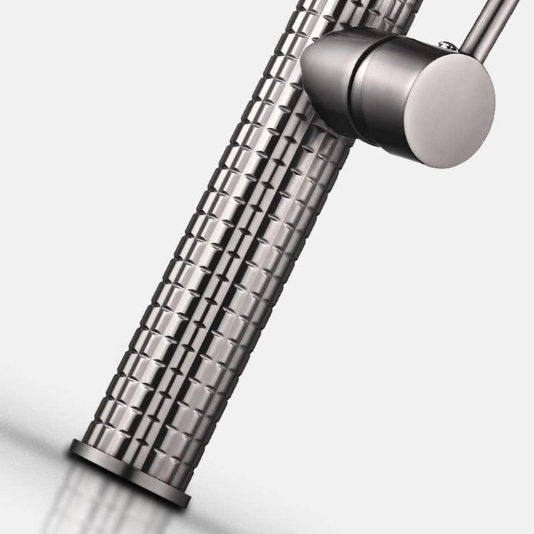 اهرم کنترل تک دسته شیر فنری هوادیائو با کارتریج سرامیکی