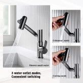 شیر روشویی بازویی ۱۰۸۰ درجه City Market با قابلیت چرخش سهبعدی