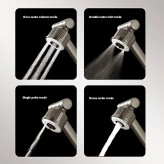 شیر روشویی ۳۶۰ درجه Huadiao با نازل چند حالته پاشش