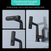 شیر ظرفشویی نمایشگردار دیجیتال با شیلنگ کشویی و خروجی چندحالته