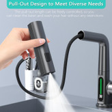 شیر ظرفشویی هوشمند نمایشگردار با شیلنگ کشویی و طراحی مدرن