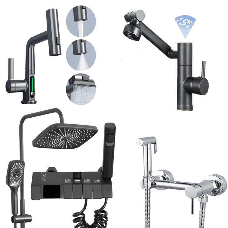 شیرآلات دیجیتال لوکس ۴ عددی