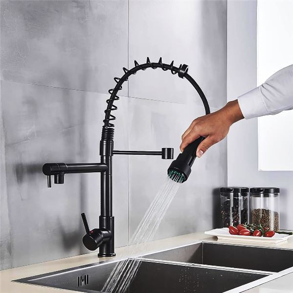 شیر ظرفشویی با شلنگ فنری Hyshin D60