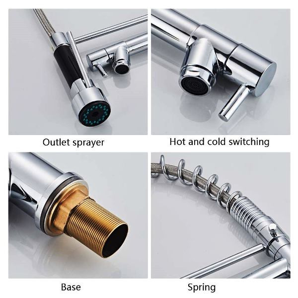 شیر ظرفشویی فنری با کیفیت بالا