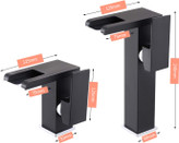 شیر روشویی LED دار هوادیائو پایه کوتاه