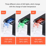 شیر روشویی پایه کوتاه با نور LED