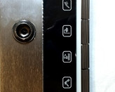 نمایشگر دیجیتال دمای آب دوش پیانویی