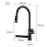 شیر شاوری و آبشاری آشپزخانه