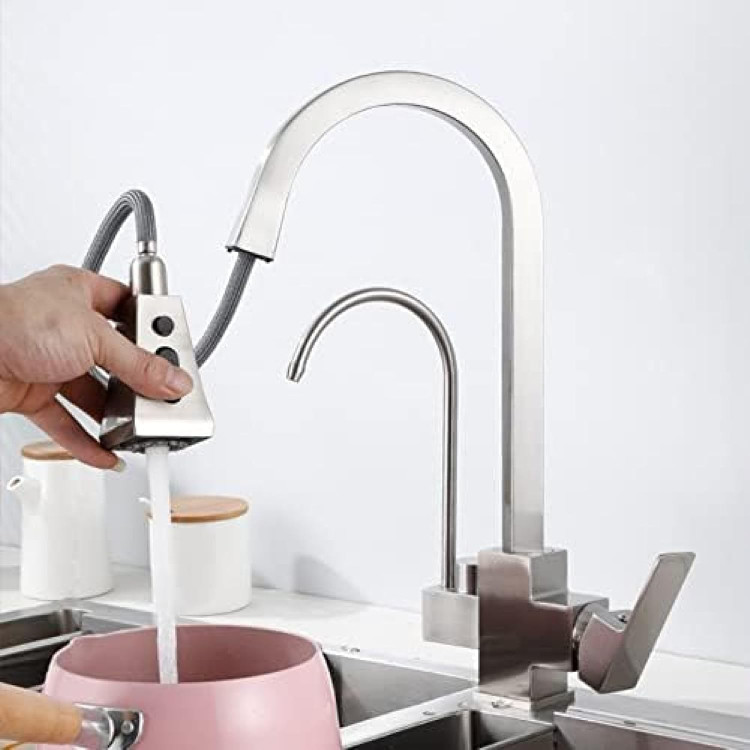 شیر ظرفشویی هوادیائو با شلنگ شاوری