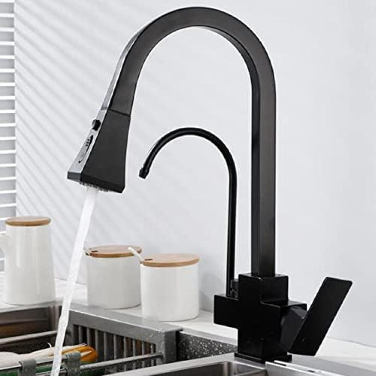 شیر ظرفشویی دوکاره شاوری 360 درجه هوادیائو