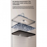 دوش حمام پیانویی با خط LED رنگی