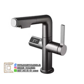 شیر روشویی دیجیتال با نمایشگر دما